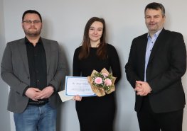 Nemocnice opět ocenila nejlepší bakalářskou práci. Tentokrát na téma radiace