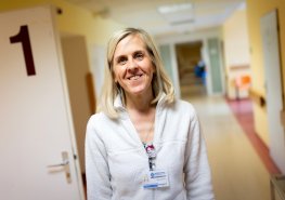 „Na interně musíte vědět od všeho něco,“ říká staniční sestra Tereza Vodičková