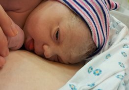 Prvním miminkem Nového roku v Pardubickém kraji je Viktorie